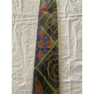 New Vintage 1980’s Maga 100% Silk Tie Made In Italy